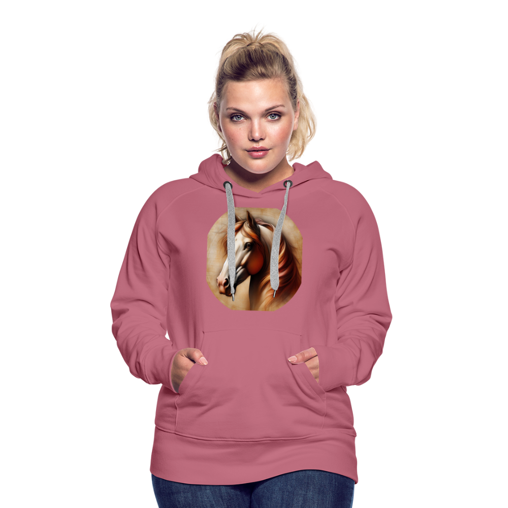 Frauen Premium Hoodie - Malve