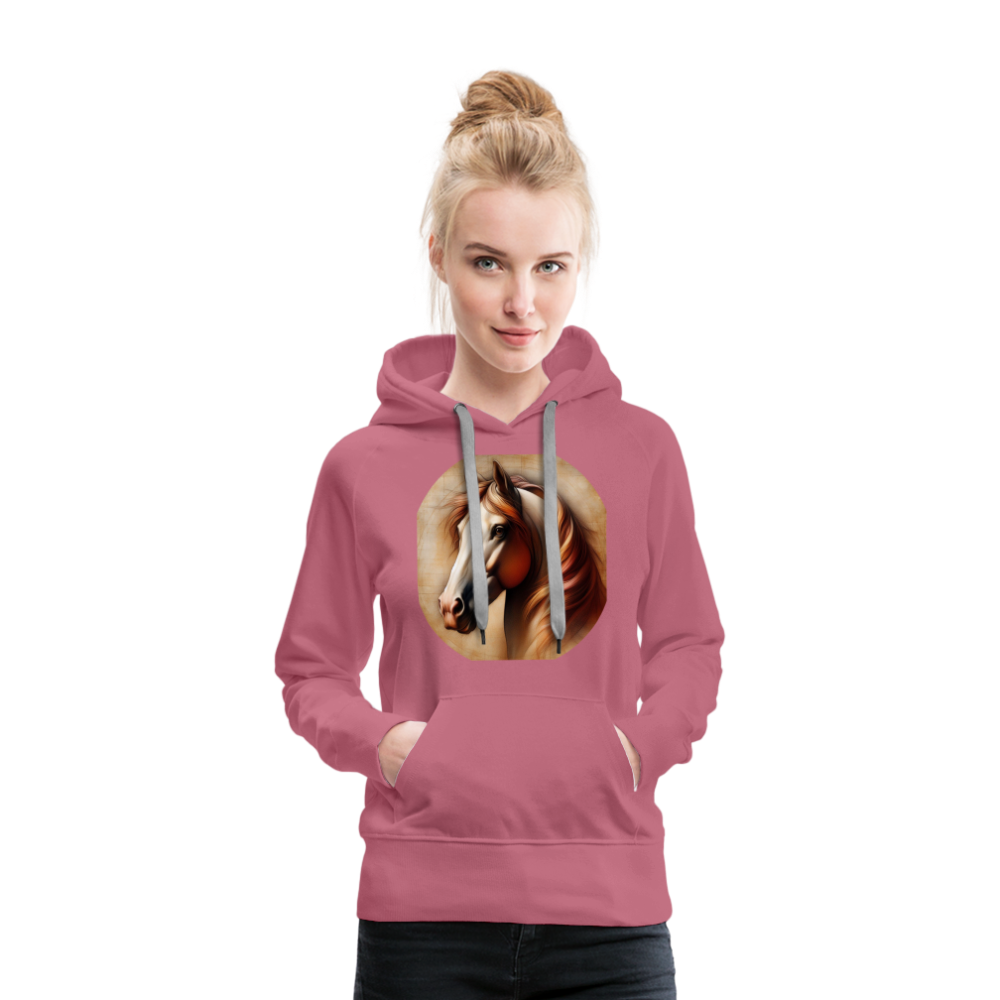 Frauen Premium Hoodie - Malve