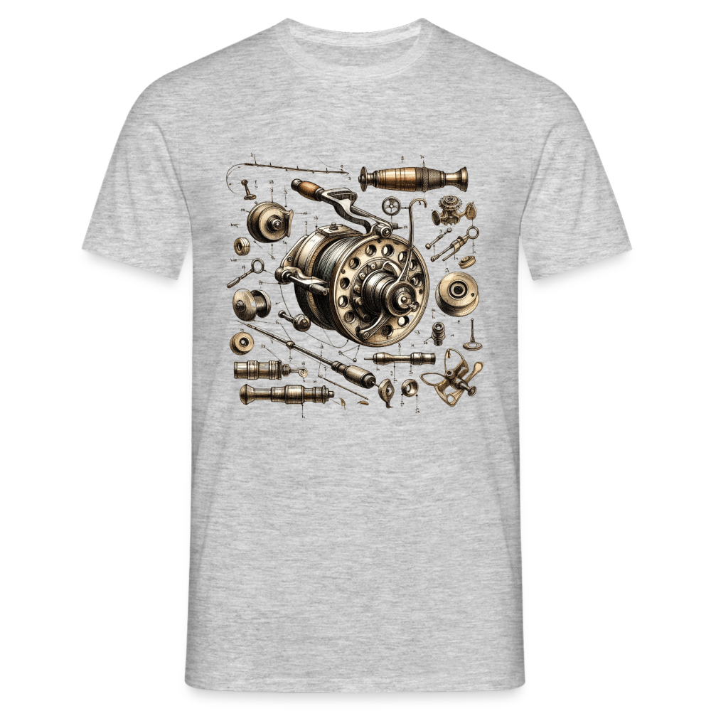 Männer T-Shirt - Grau meliert