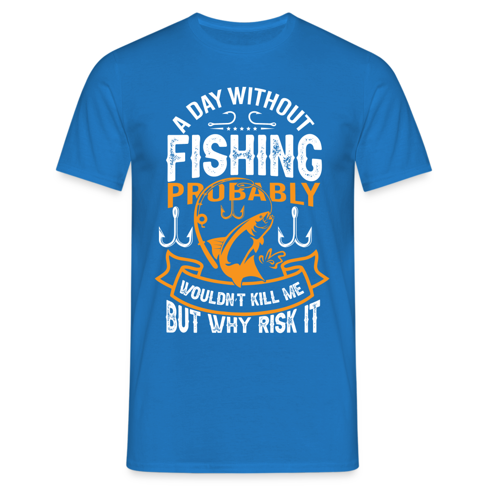 Männer T-Shirt - Royalblau