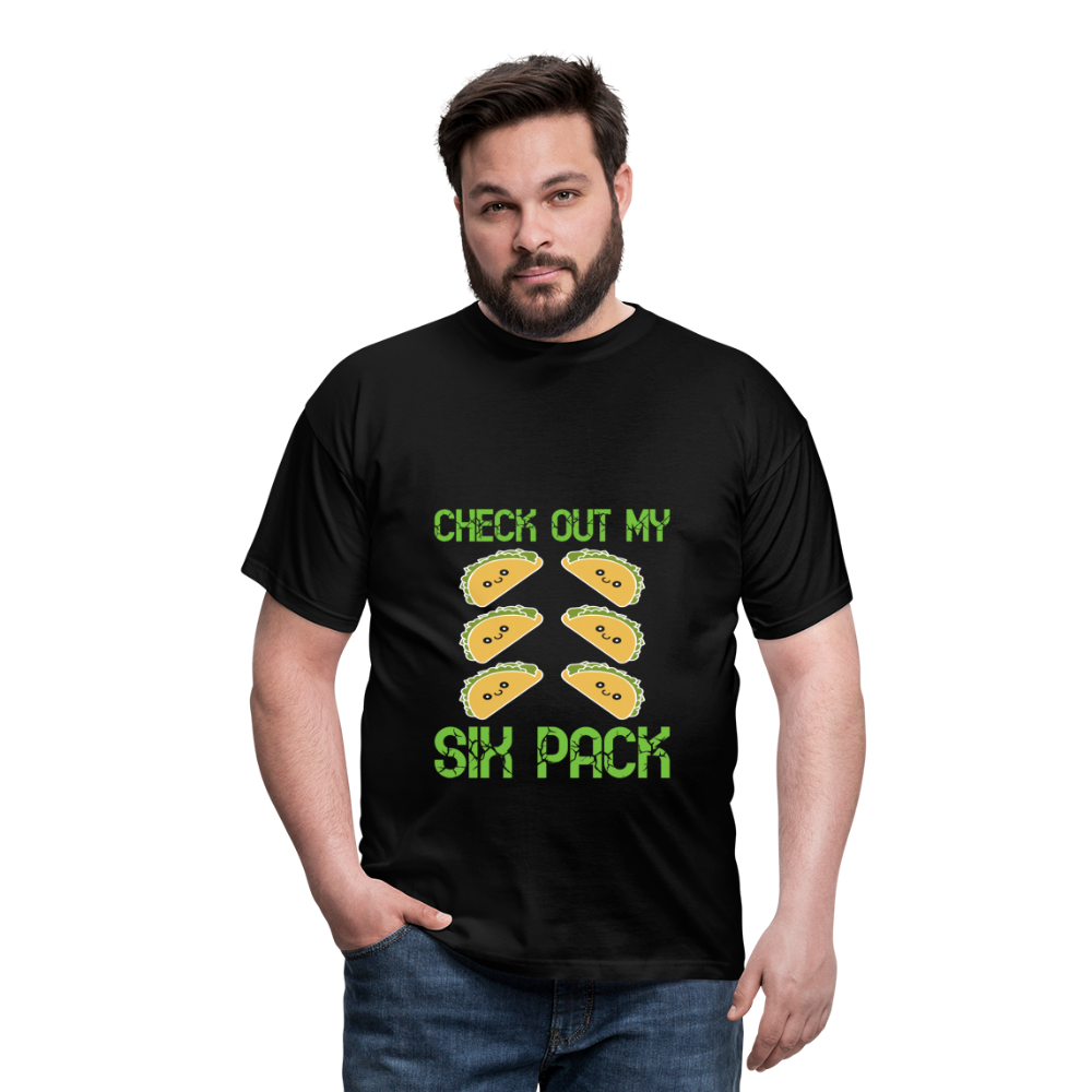 Männer T-Shirt - Schwarz