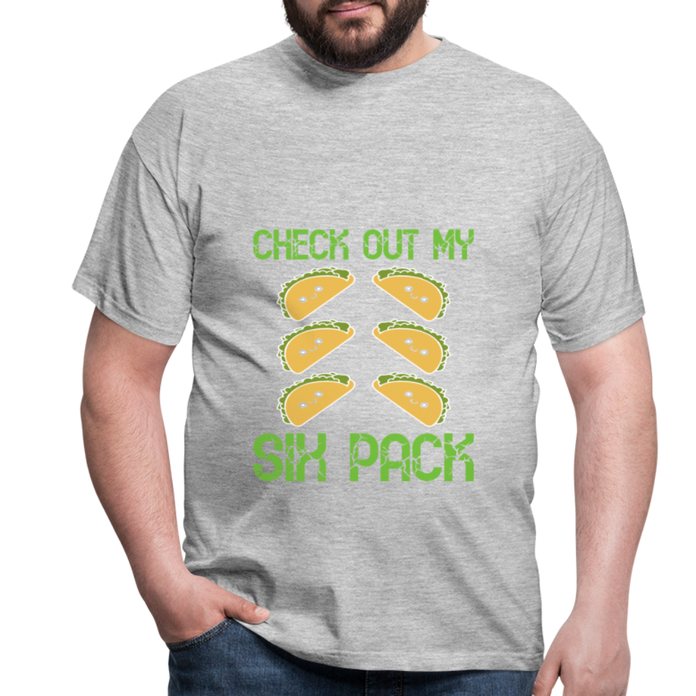 Männer T-Shirt - Grau meliert