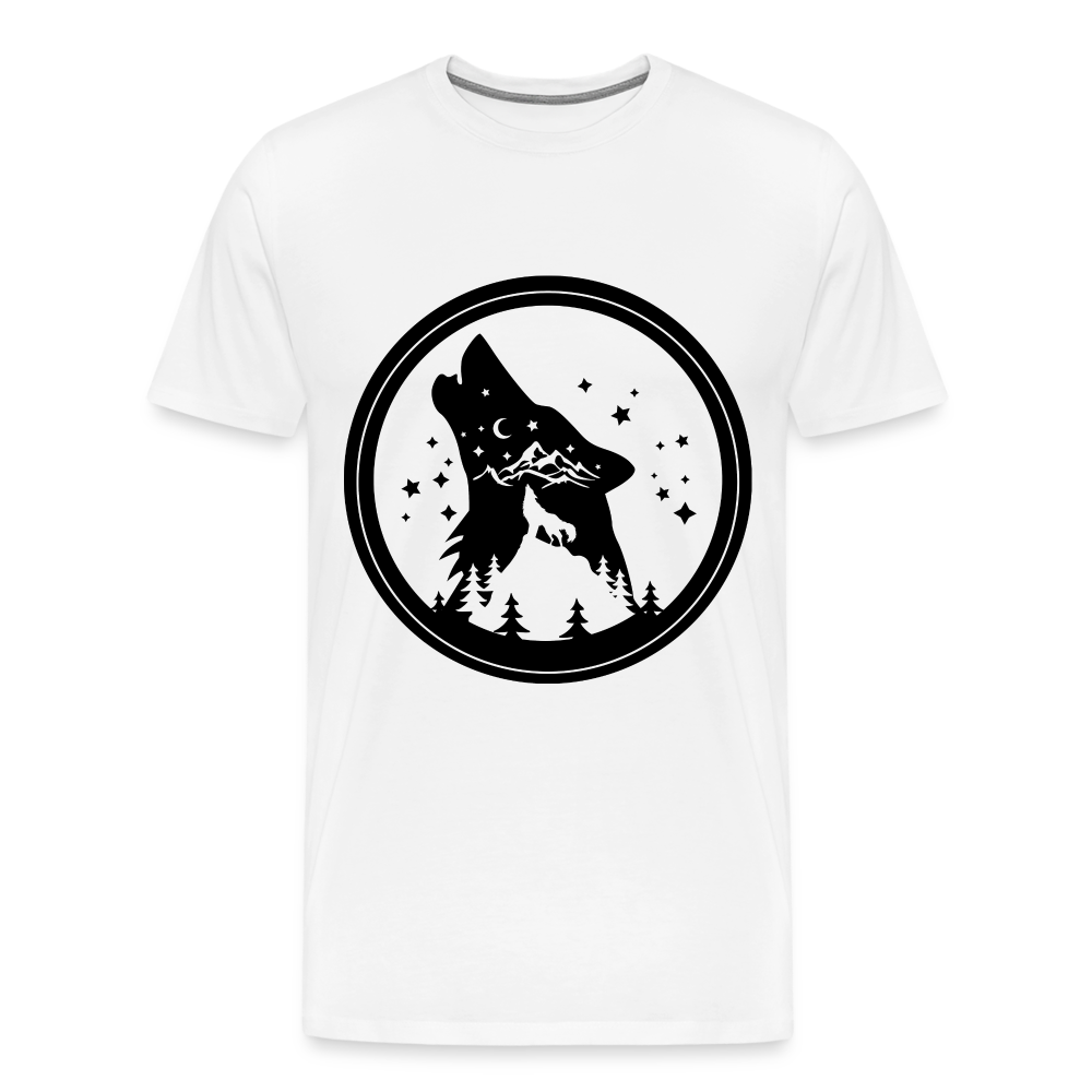 Männer Premium T-Shirt - weiß