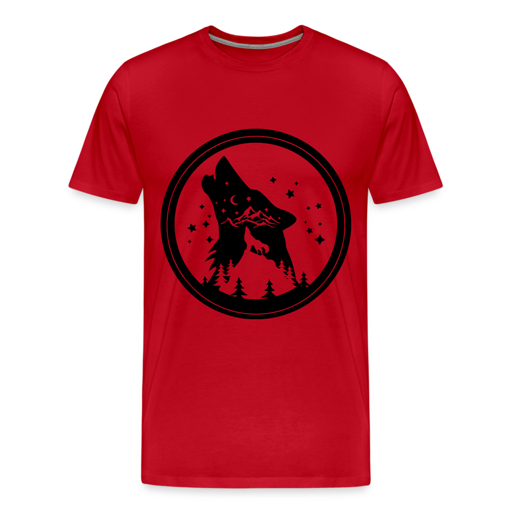 Männer Premium T-Shirt - Rot