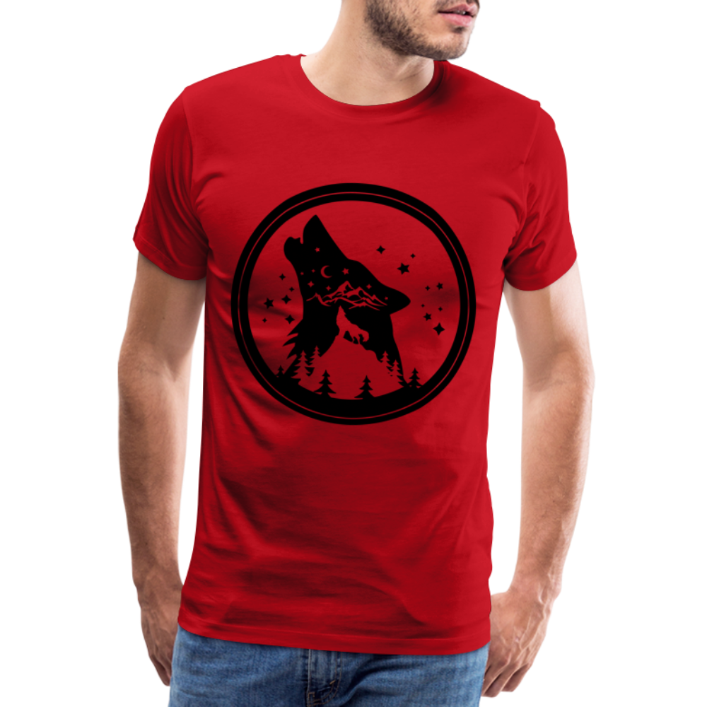 Männer Premium T-Shirt - Rot