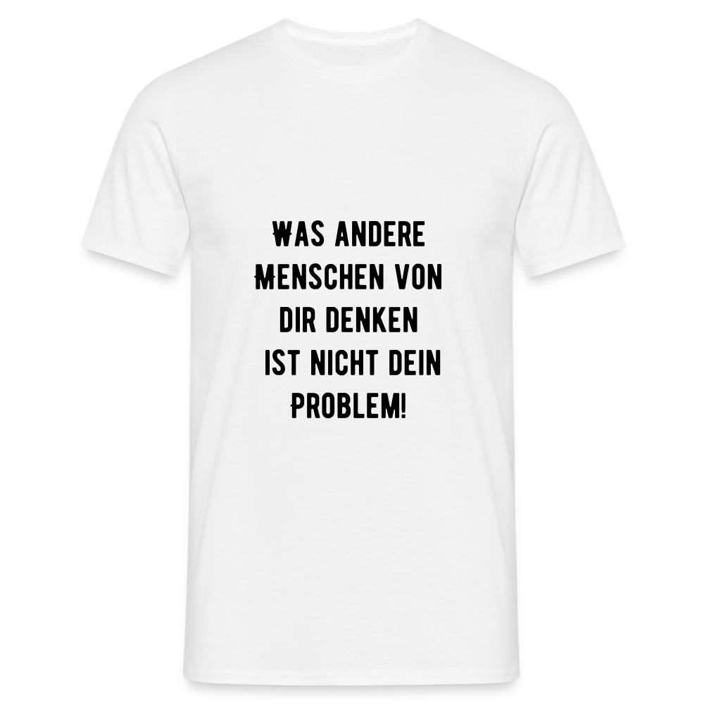 Männer T-Shirt - weiß