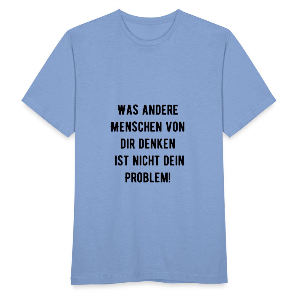 Männer T-Shirt - carolina blue