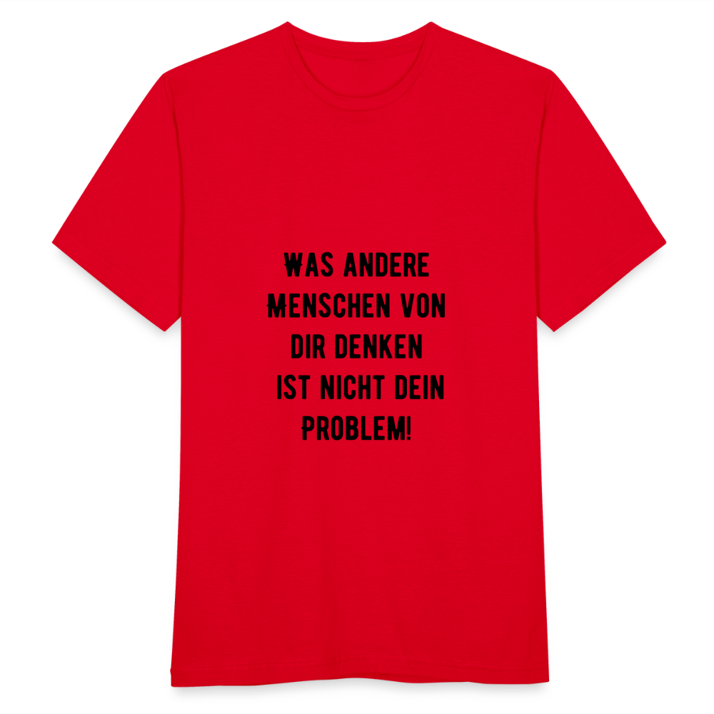 Männer T-Shirt - Rot