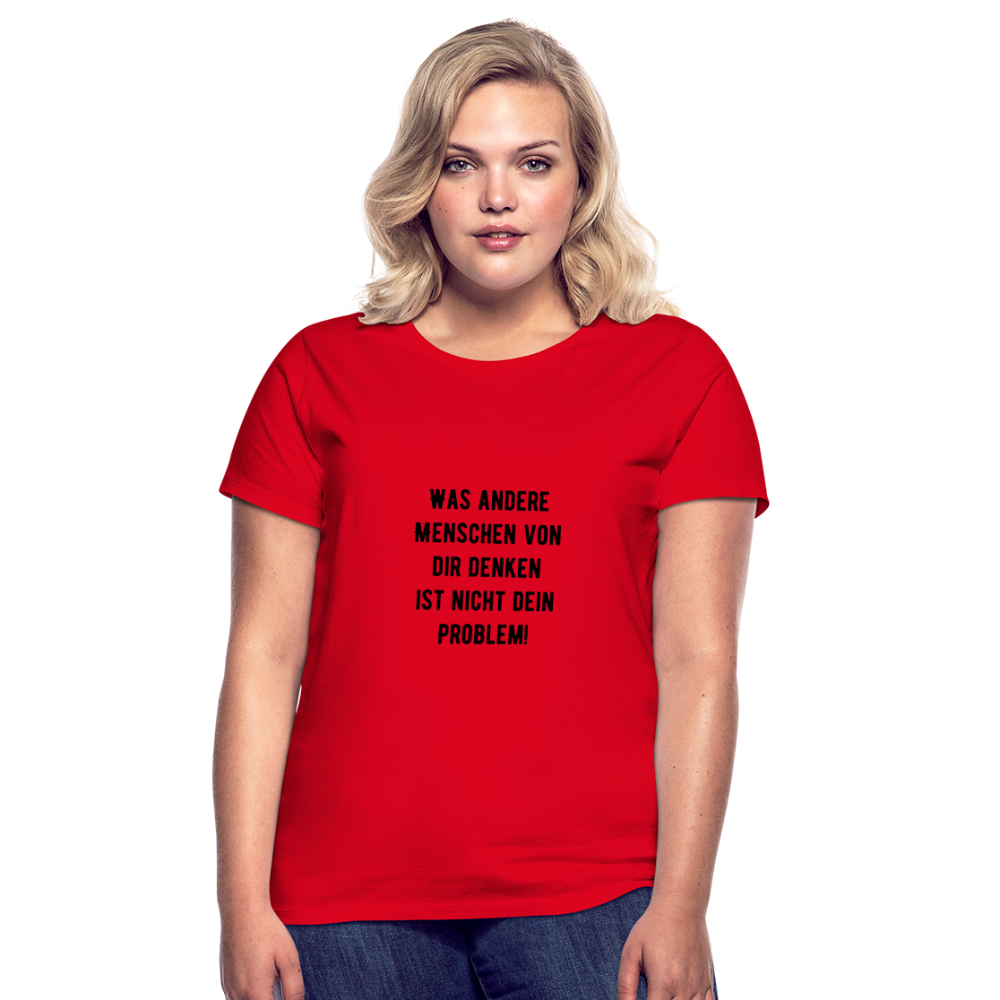 Frauen T-Shirt - Rot