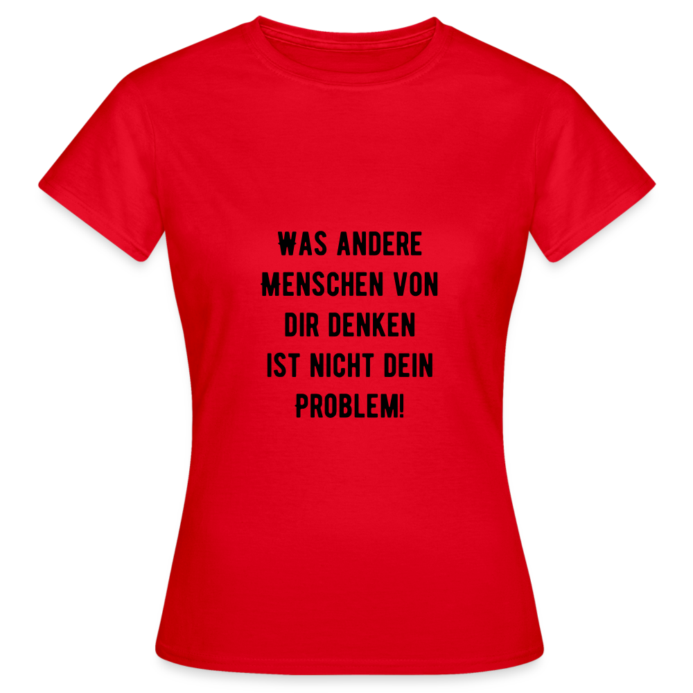 Frauen T-Shirt - Rot