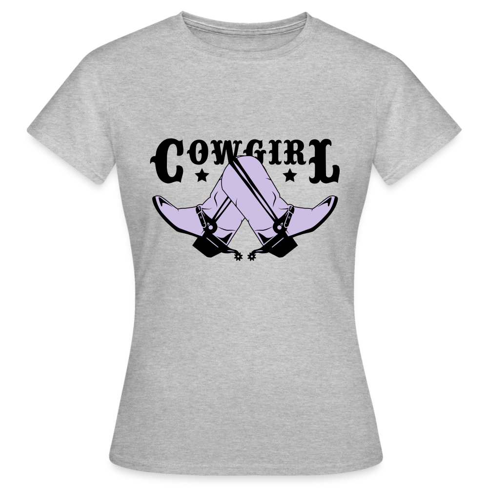 Frauen T-Shirt - Grau meliert