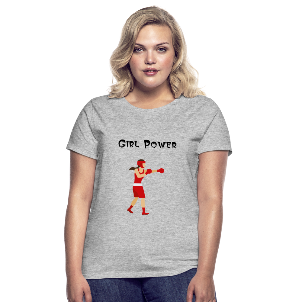 Frauen T-Shirt - Grau meliert