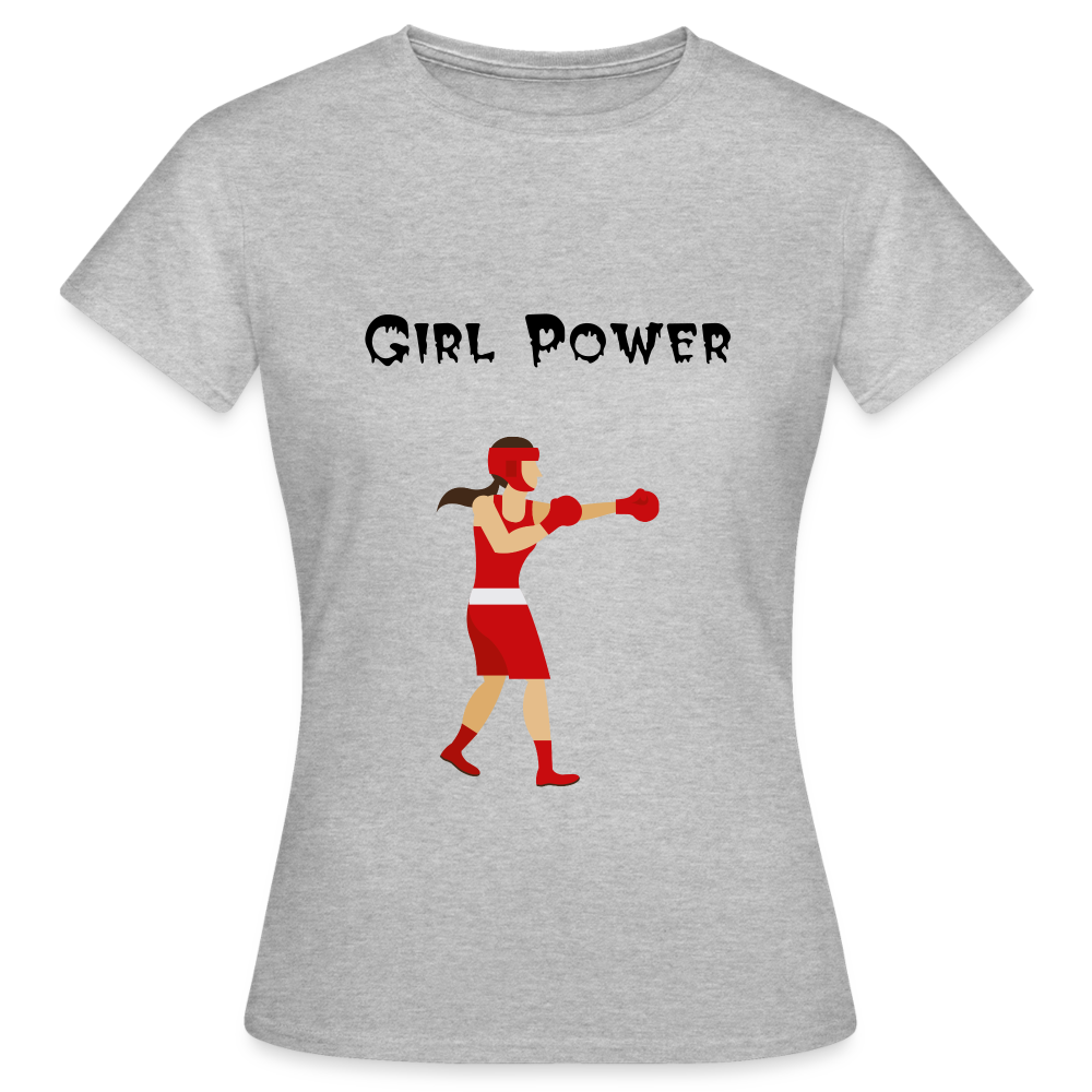 Frauen T-Shirt - Grau meliert