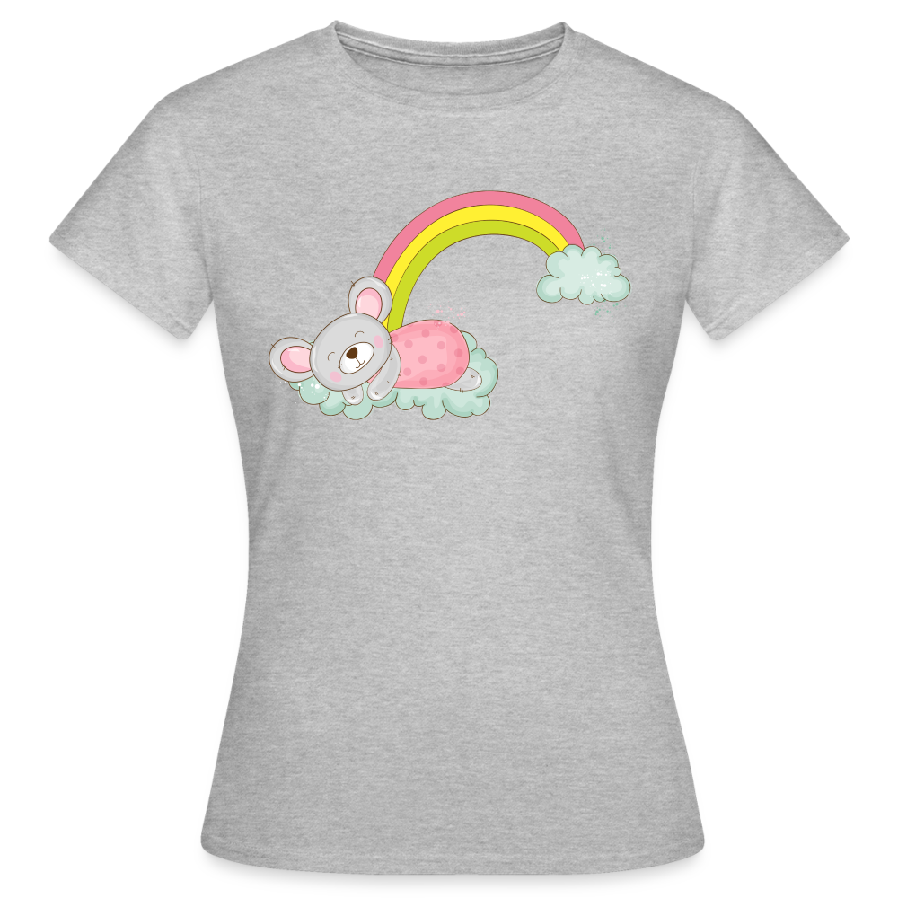Frauen T-Shirt - Grau meliert