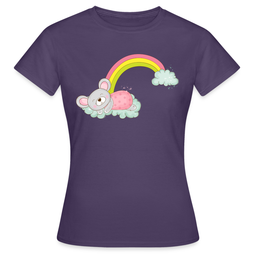 Frauen T-Shirt - Dunkellila