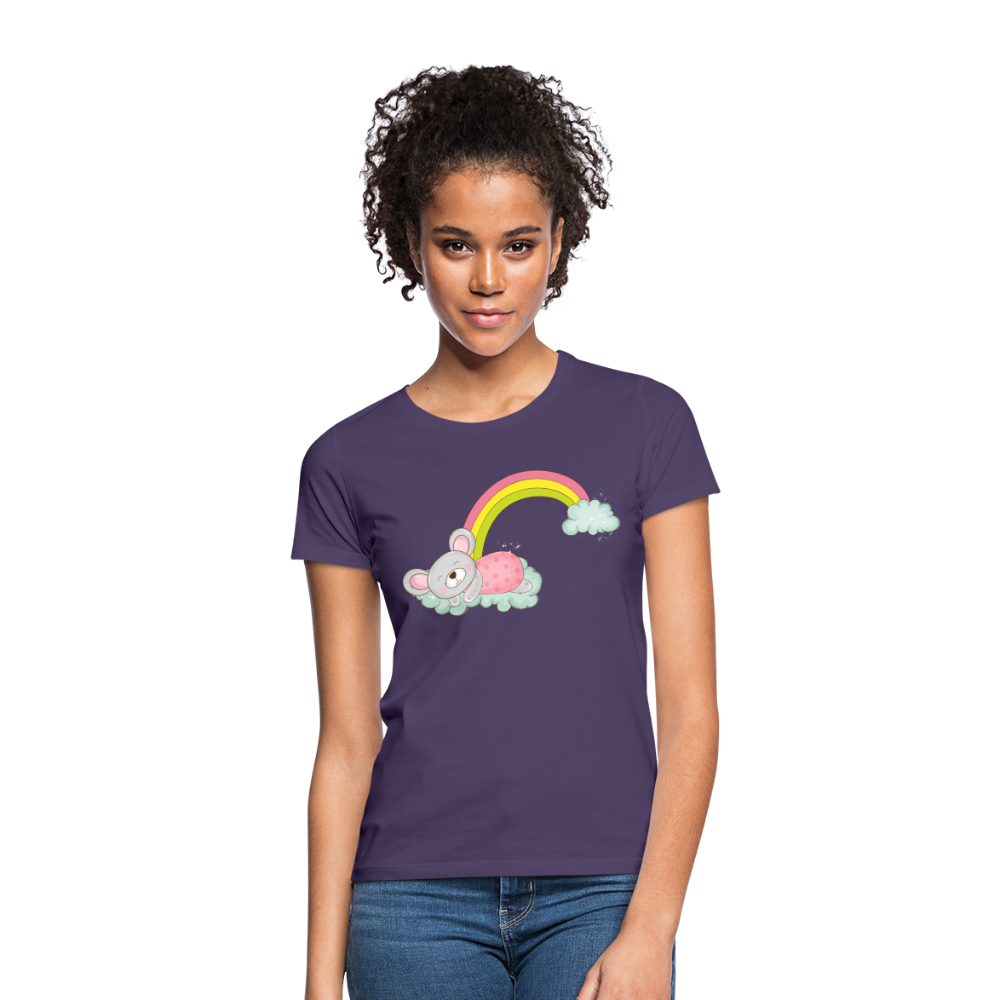 Frauen T-Shirt - Dunkellila