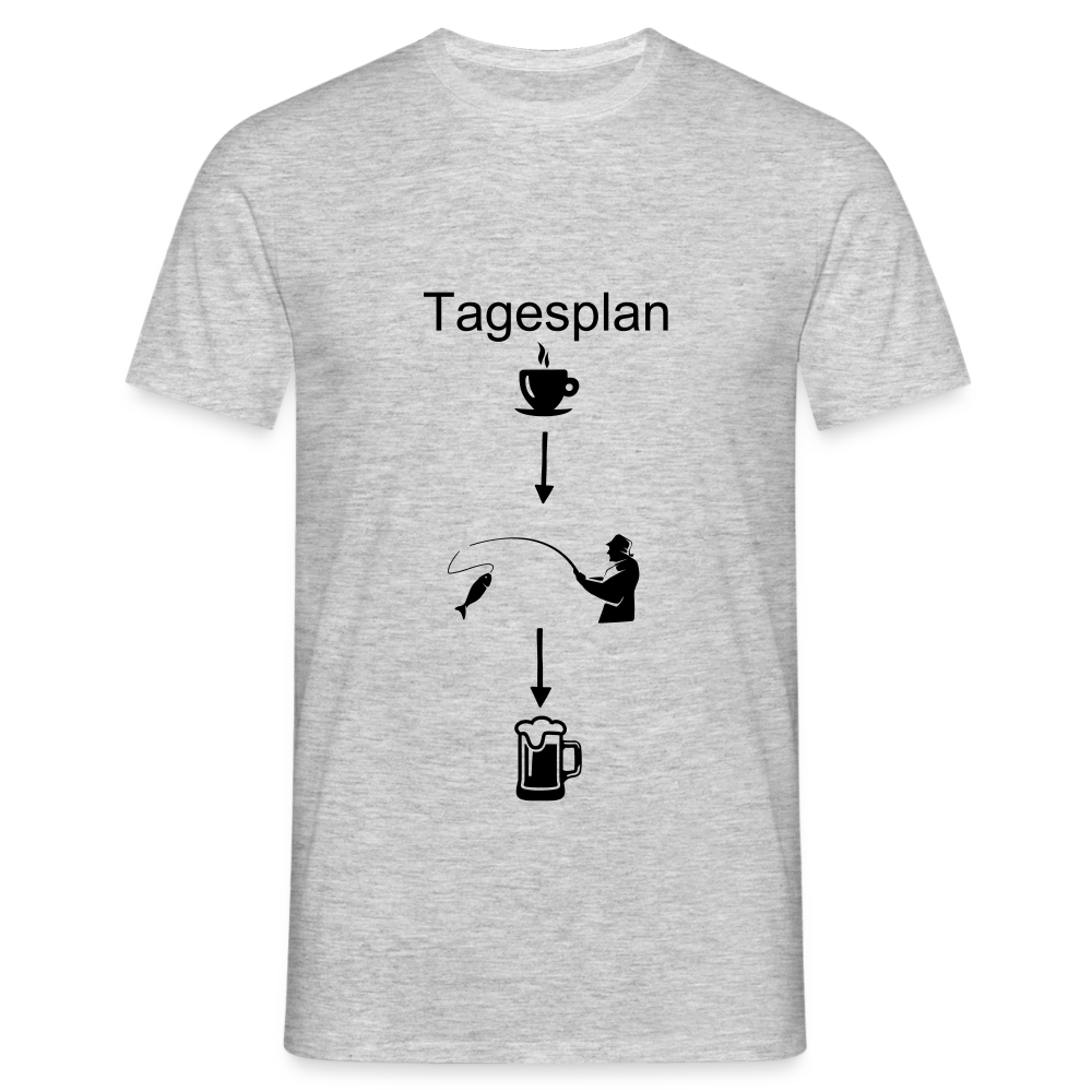 Männer T-Shirt - Grau meliert