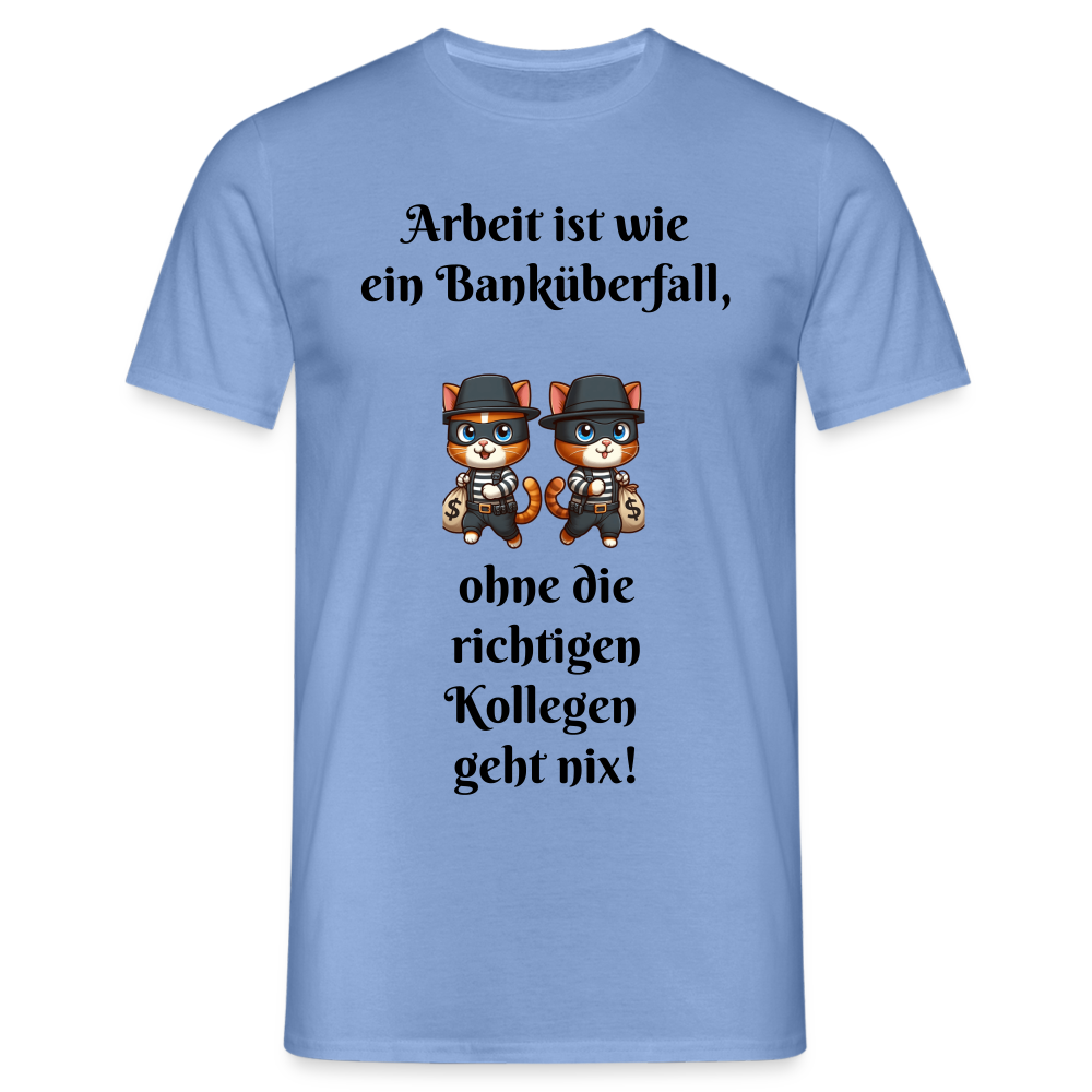 Männer T-Shirt - carolina blue