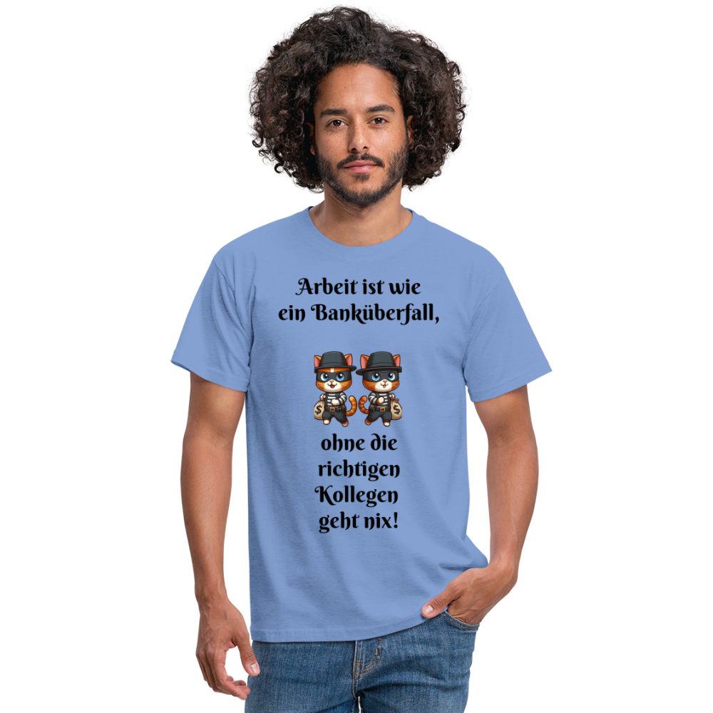 Männer T-Shirt - carolina blue