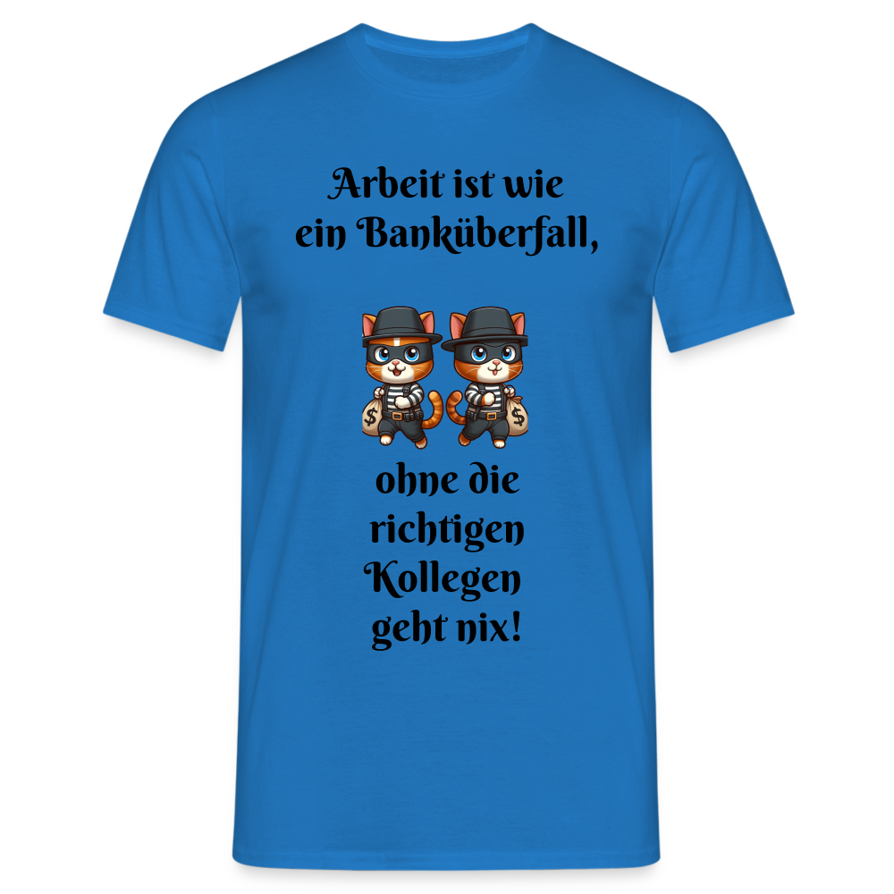 Männer T-Shirt - Royalblau