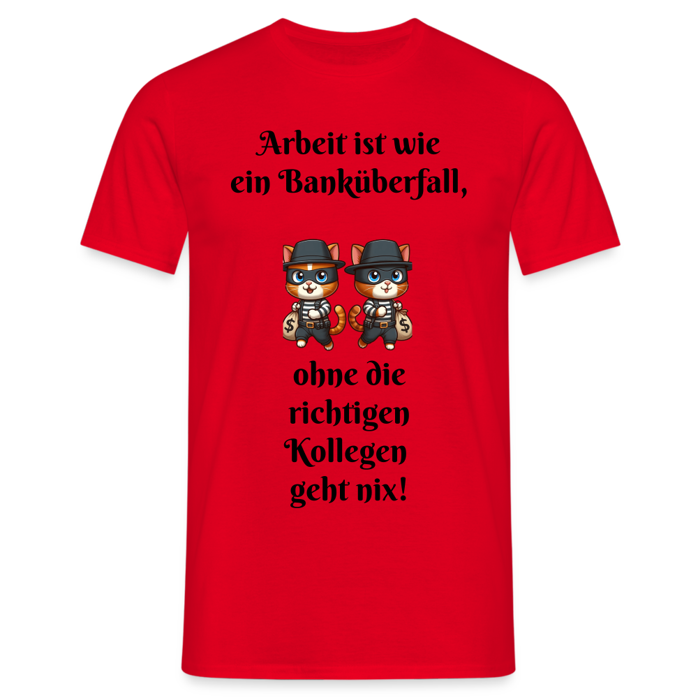 Männer T-Shirt - Rot