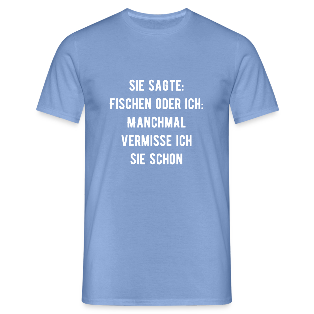 Männer T-Shirt - carolina blue