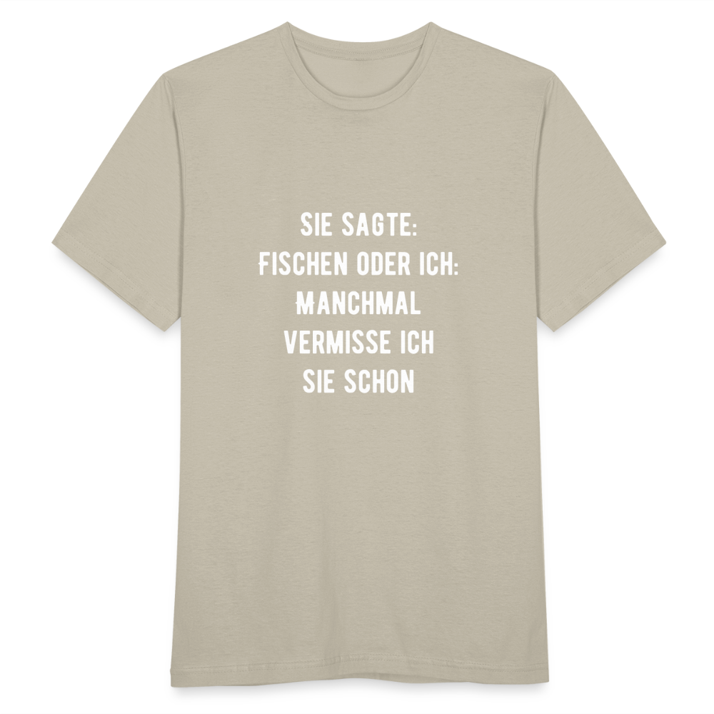 Männer T-Shirt - Sandbeige