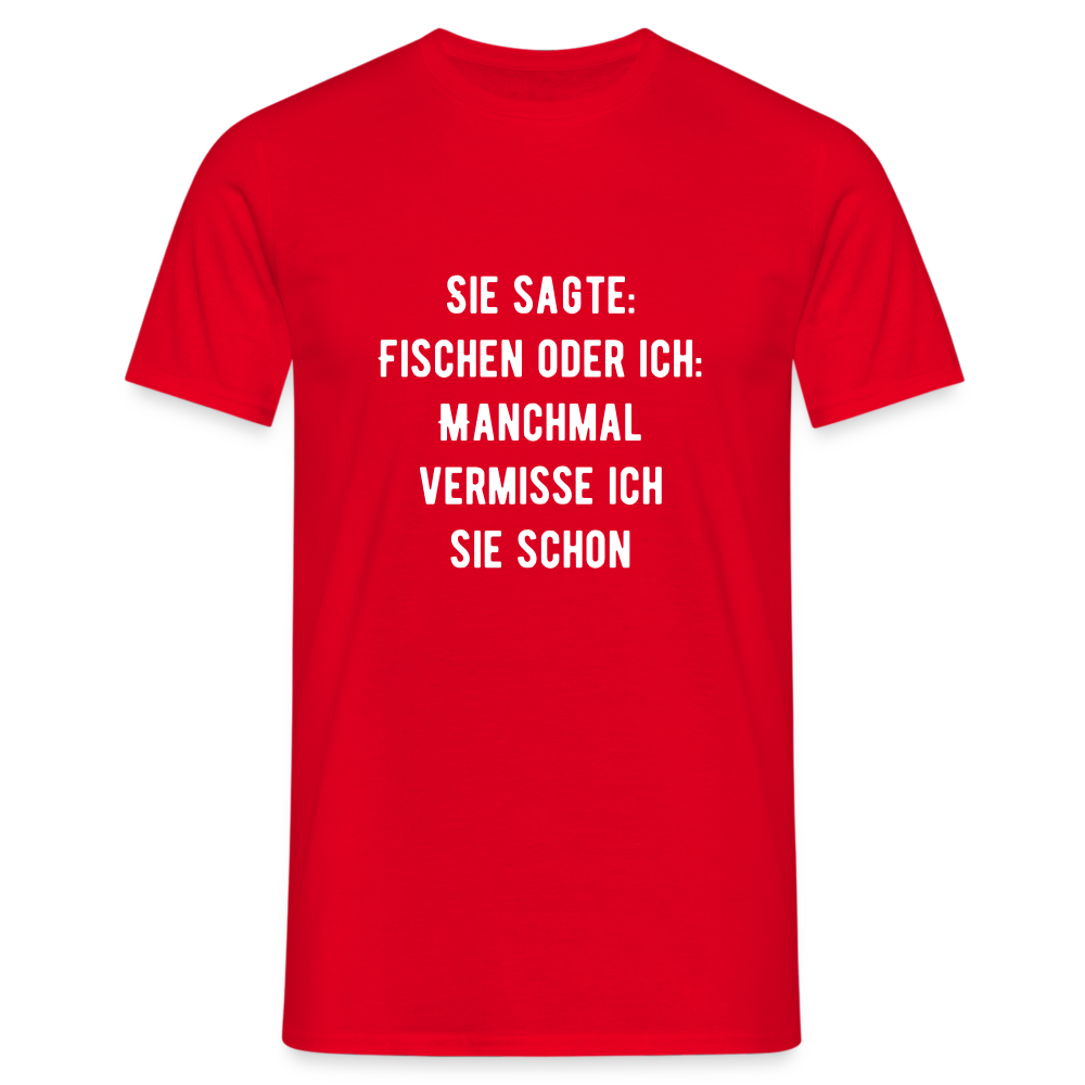 Männer T-Shirt - Rot