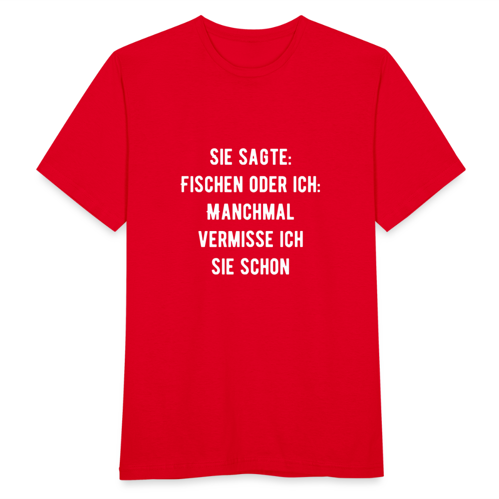 Männer T-Shirt - Rot