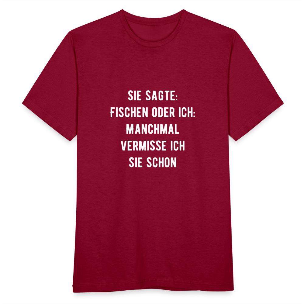 Männer T-Shirt - Ziegelrot