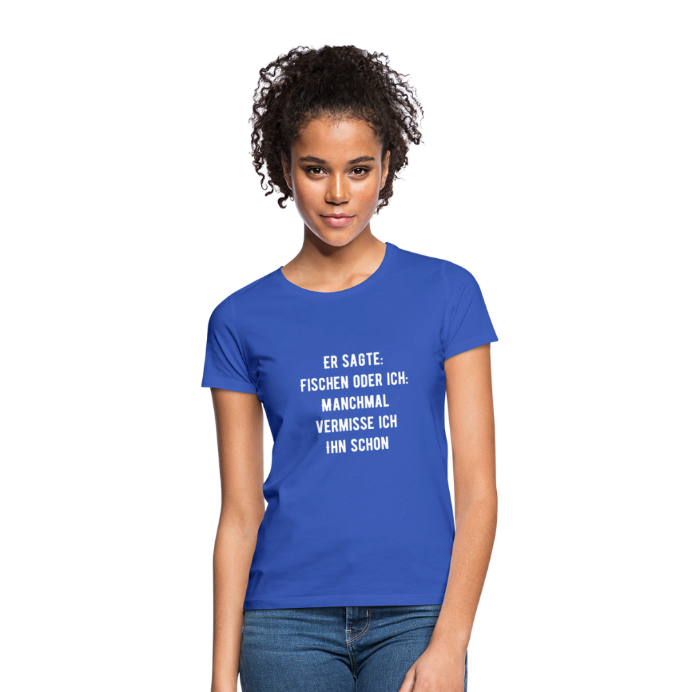 Frauen T-Shirt - Royalblau