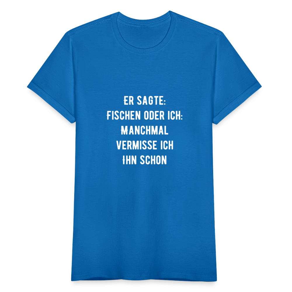 Frauen T-Shirt - Royalblau