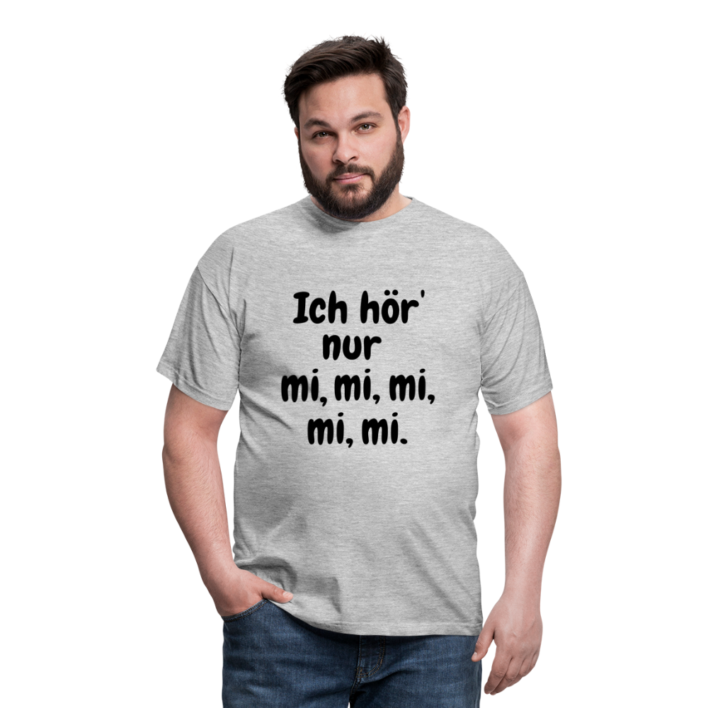 T-Shirt - Grau meliert