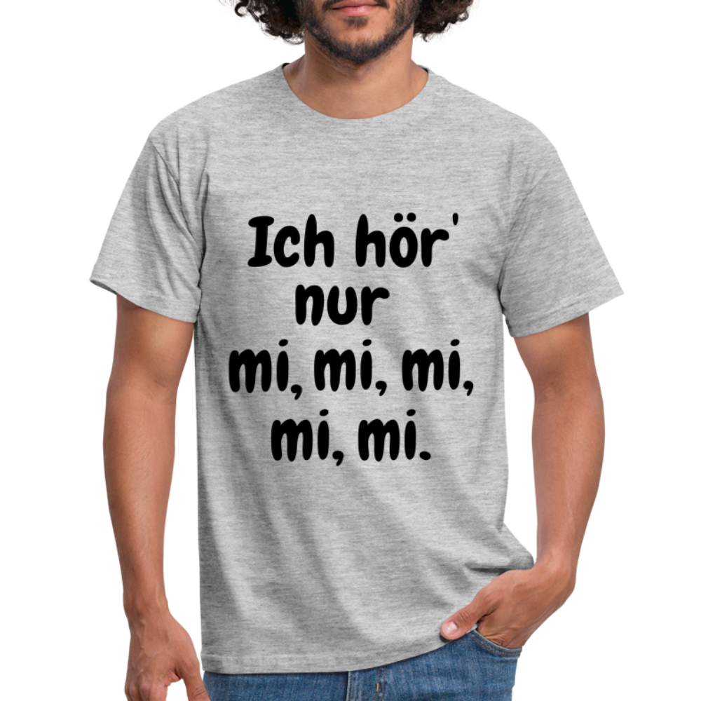 T-Shirt - Grau meliert
