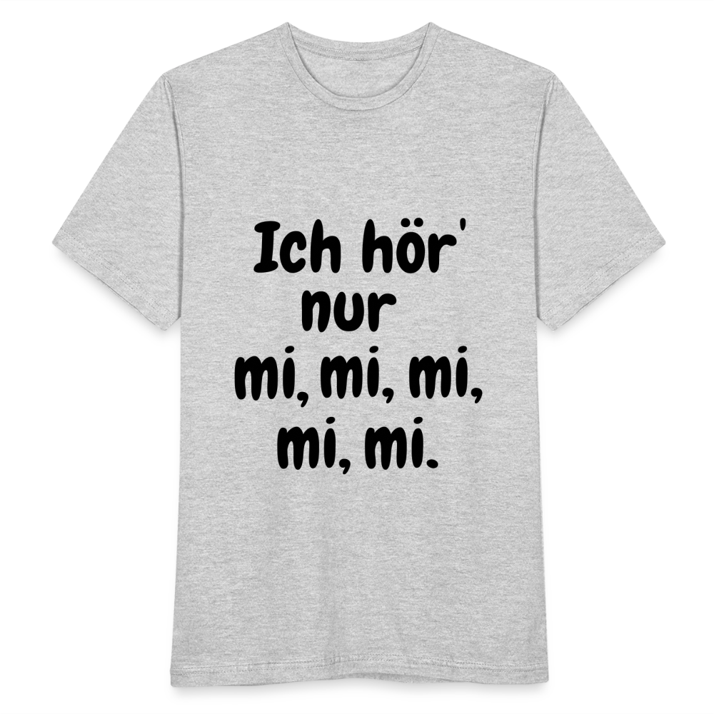 T-Shirt - Grau meliert