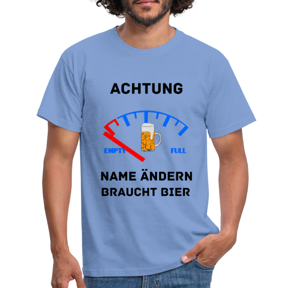 Männer T-Shirt - carolina blue