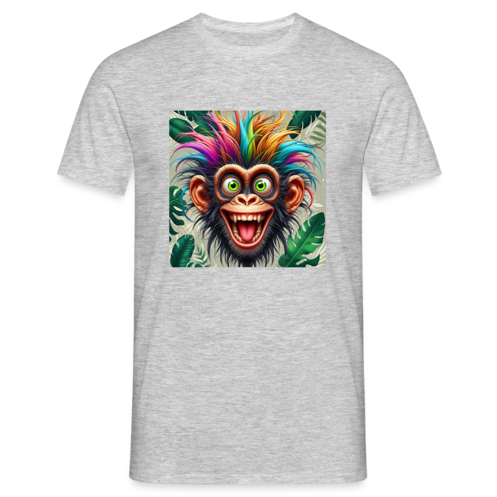 T-Shirt - Grau meliert