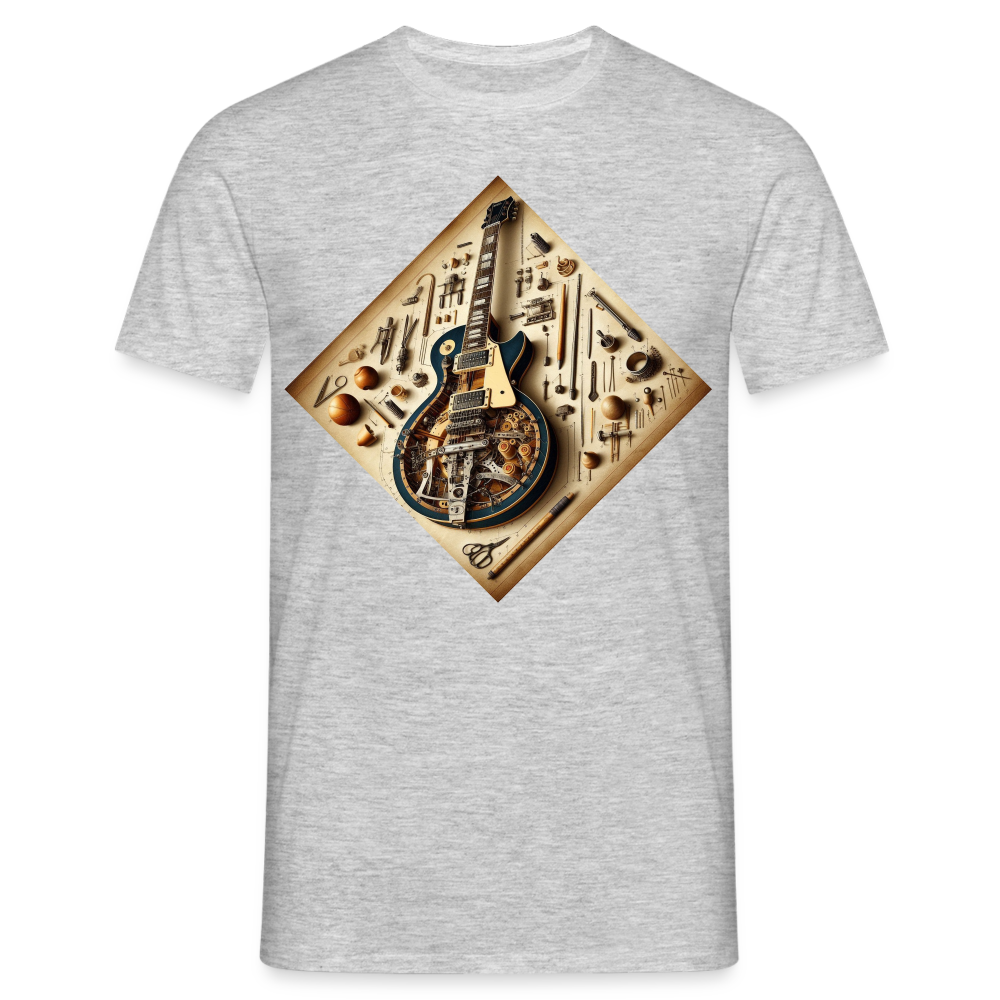 T-Shirt - Grau meliert