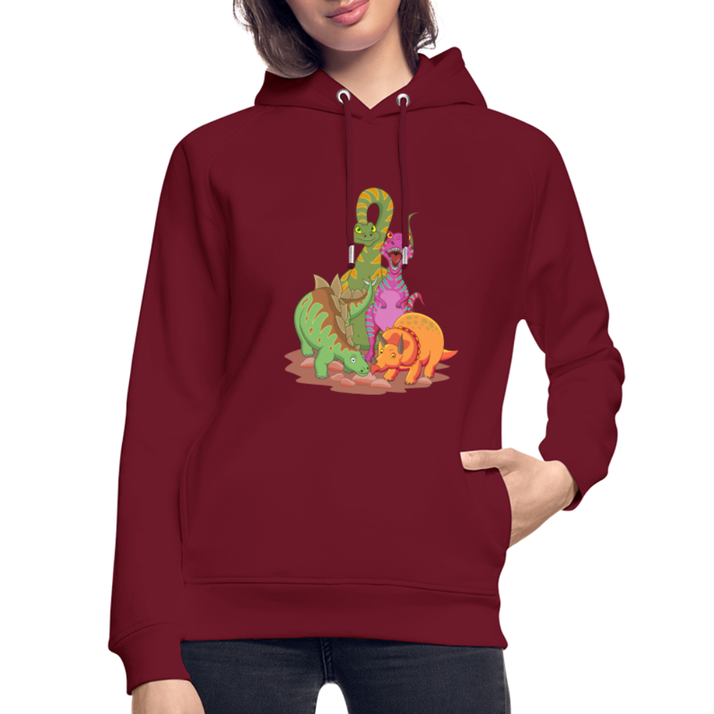 Unisex Bio-Hoodie von Stanley & Stella - Burgunderrot