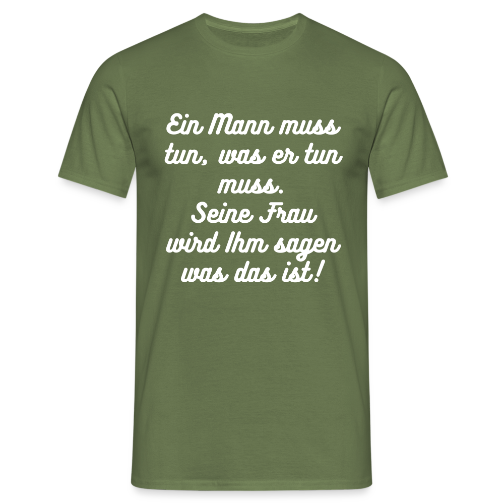 Männer T-Shirt - Militärgrün