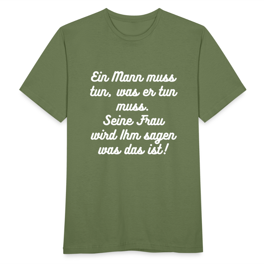 Männer T-Shirt - Militärgrün