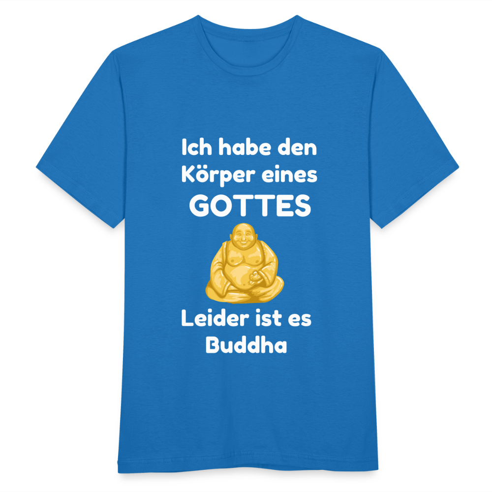 T-Shirt Buddha - Royalblau