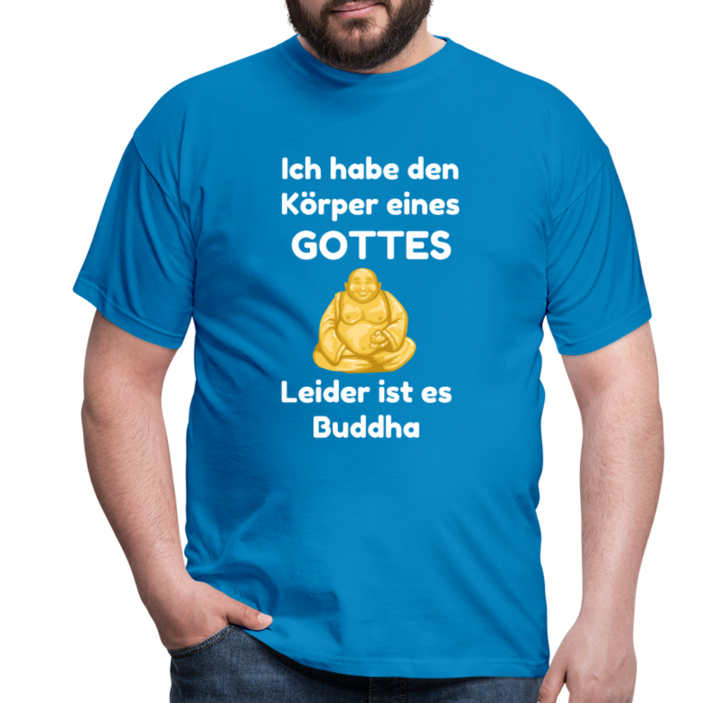 T-Shirt Buddha - Royalblau