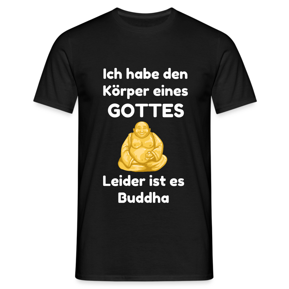 T-Shirt Buddha - Schwarz