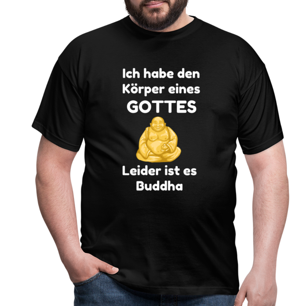 T-Shirt Buddha - Schwarz