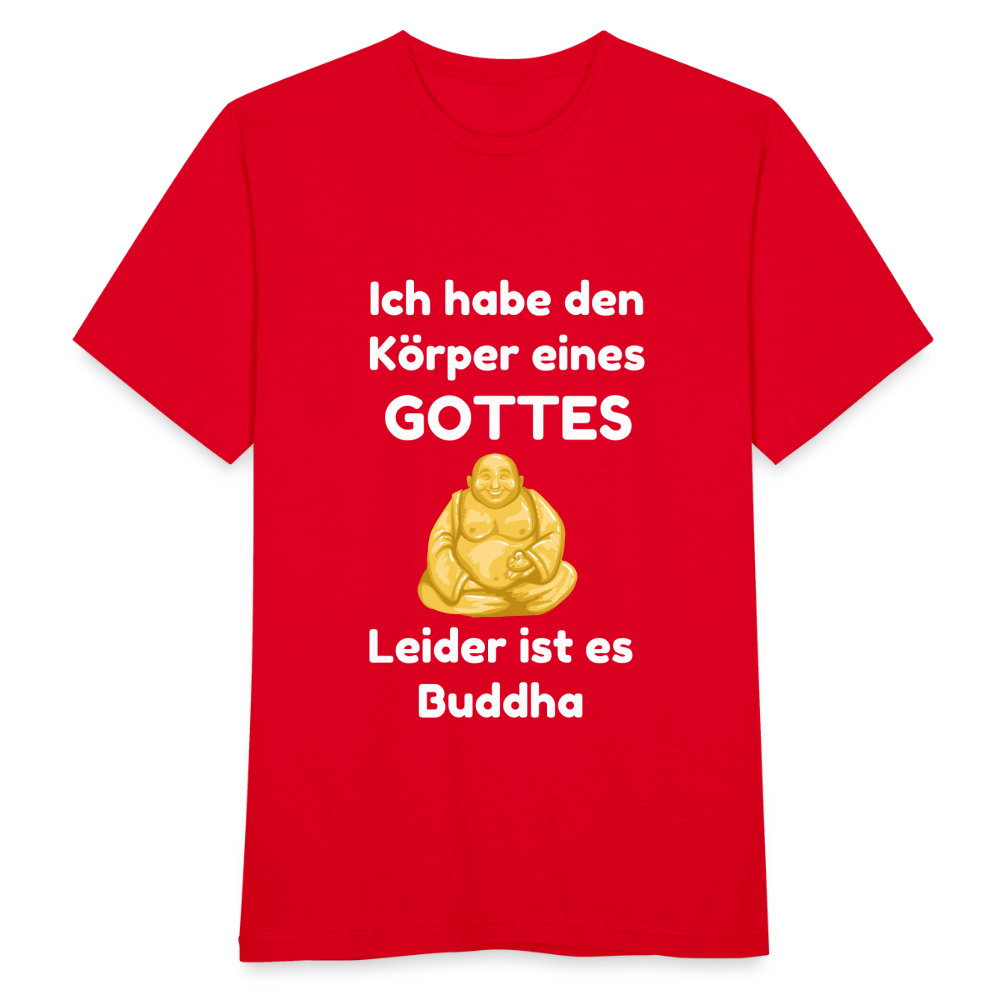 T-Shirt Buddha - Rot