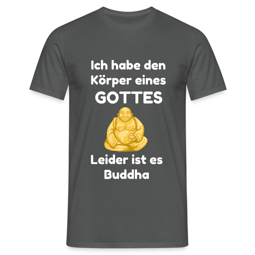 T-Shirt Buddha - Anthrazit