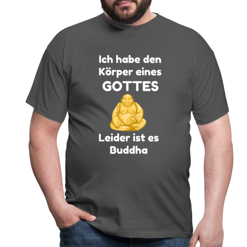 T-Shirt Buddha - Anthrazit