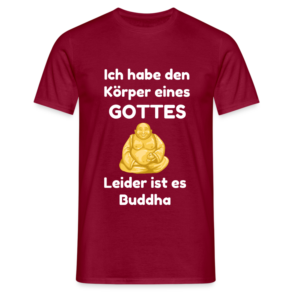 T-Shirt Buddha - Ziegelrot