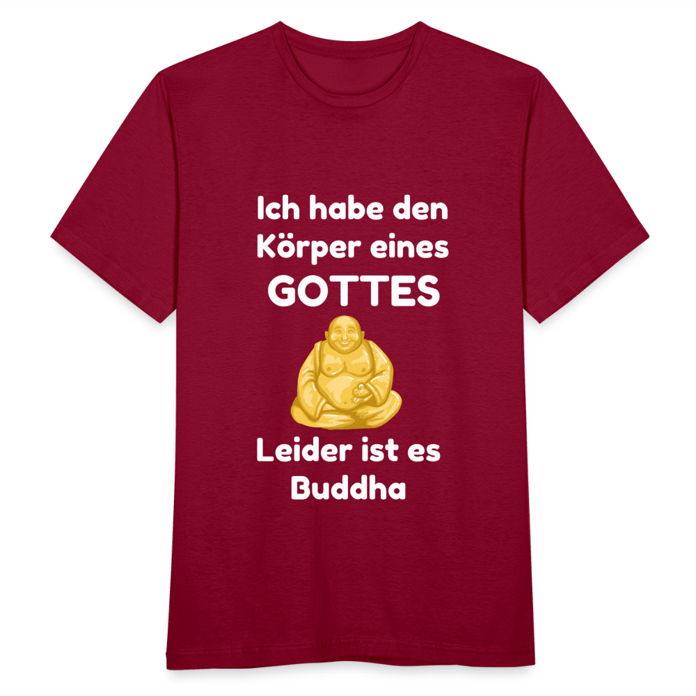 T-Shirt Buddha - Ziegelrot